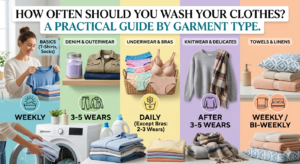 Read more about the article How Often Should You Wash Your Clothes? A Practical Guide by Garment Type