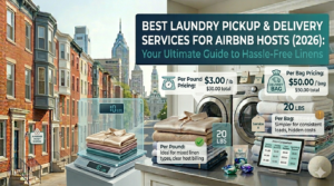 Read more about the article The Best Laundry Pickup and Delivery Services for Airbnb Hosts (2026 Guide)