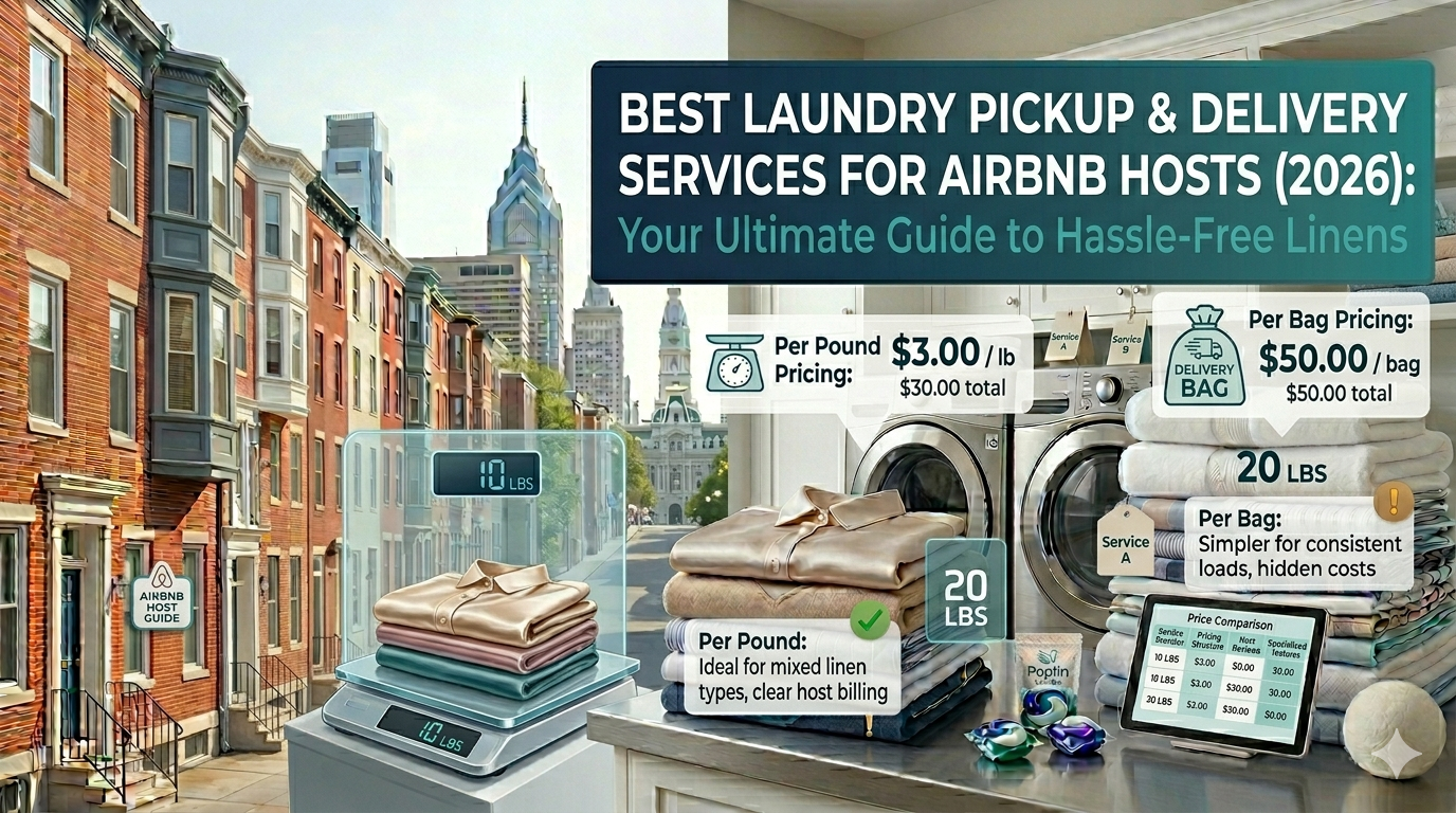 Read more about the article The Best Laundry Pickup and Delivery Services for Airbnb Hosts (2026 Guide)