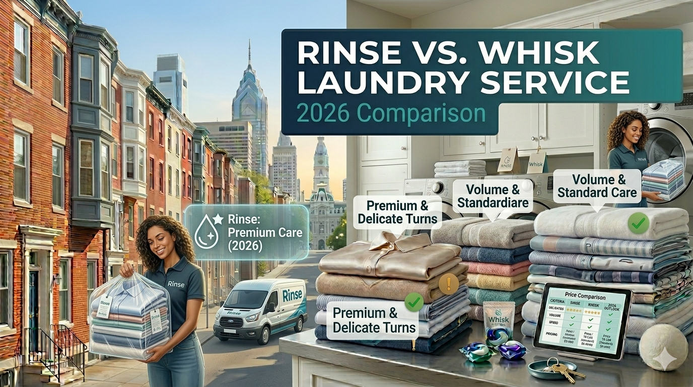 Read more about the article Rinse vs. Whisk Laundry Service: Which is Best for Your Wardrobe? (2026)